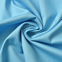 Ткань коттон-твил блакитний