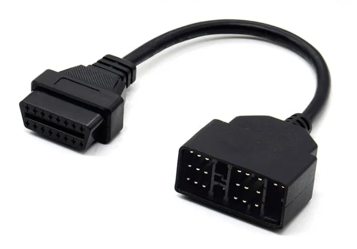 Перехідник для сканера Toyota Тойота 22 Pin -> OBD 2 ELM327 адаптер