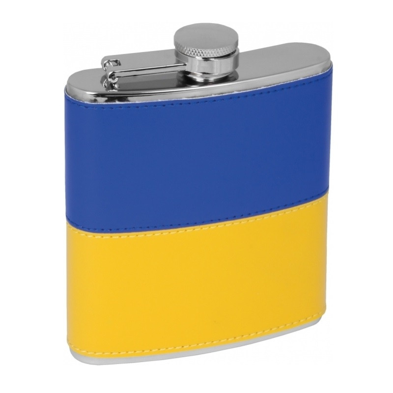 Фляга з нержавіючої сталі 180 мл. Cabinet "National Flag"  O51691