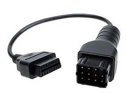 Перехідник 12-PIN GAZ на OBD-2 16pin Волга Газель УАЗ ГАЗ