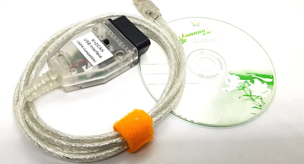 Діагностичний сканер K+DCAN + перемикач FT232RL OBD2