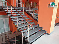 Перила для сходів з нержавіючої сталі