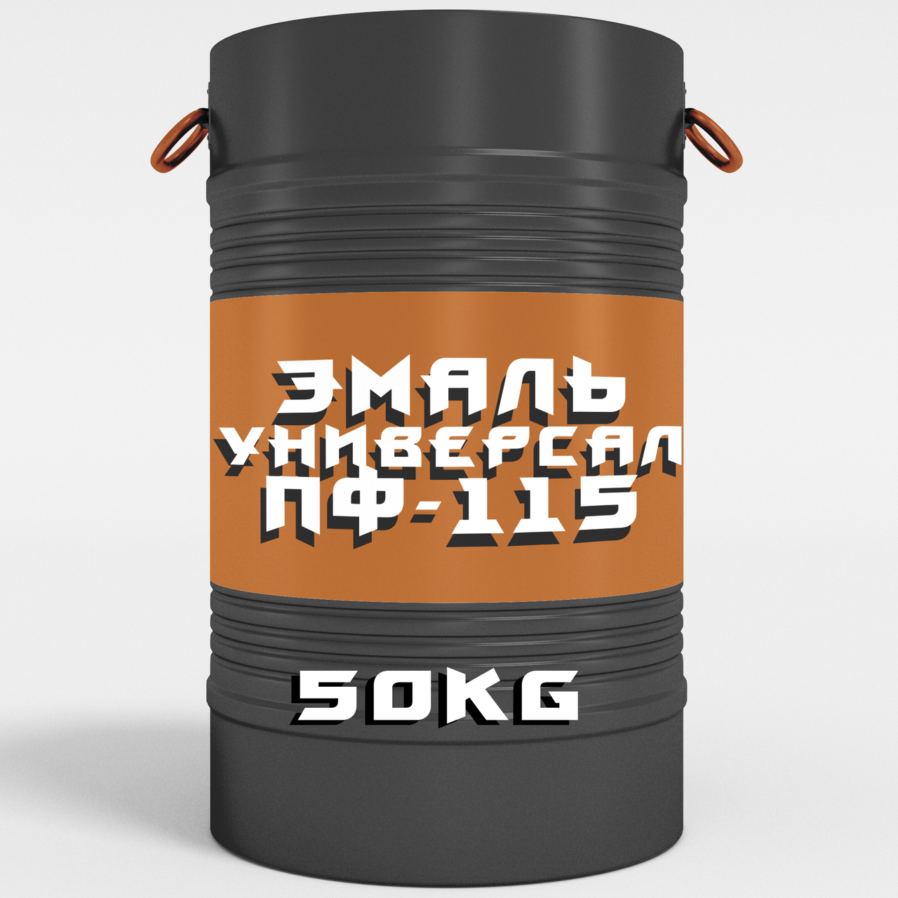 Алкідна емаль ПФ-115 по металу та деревині "Преміум"