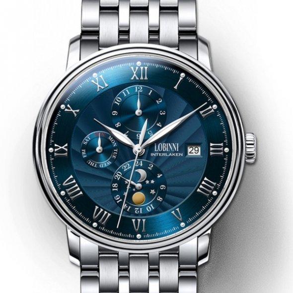 Наручний класичний годинник Lobinni Millionare, фото 1