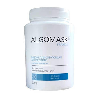 Миорелаксирующая альгінатна маска Anti-wrinkle Peel off mask Argireline, Algomask