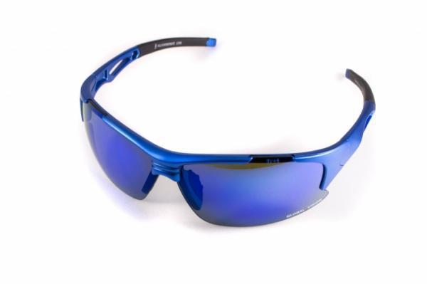 Окуляри захисні Global Vision Friday (G-Tech Blue) дзеркальні сині