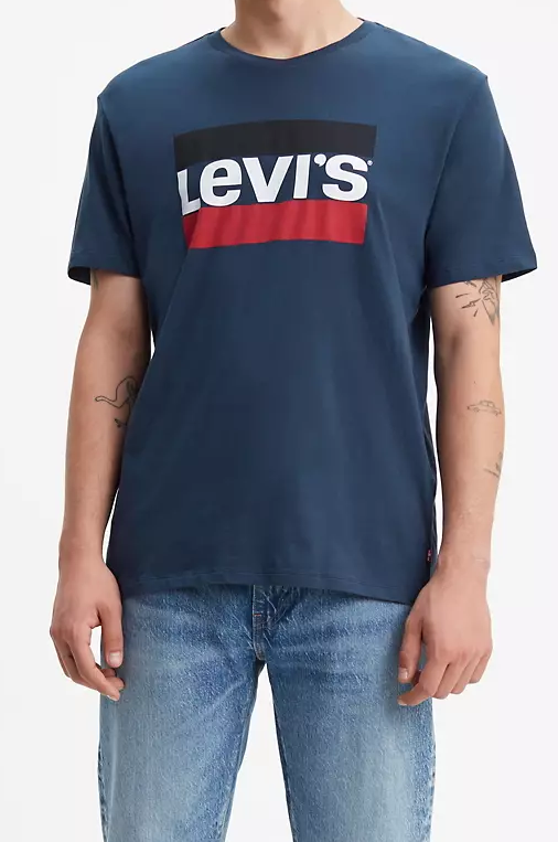 Чоловіча футболка Levis -Dress Blues (XL)