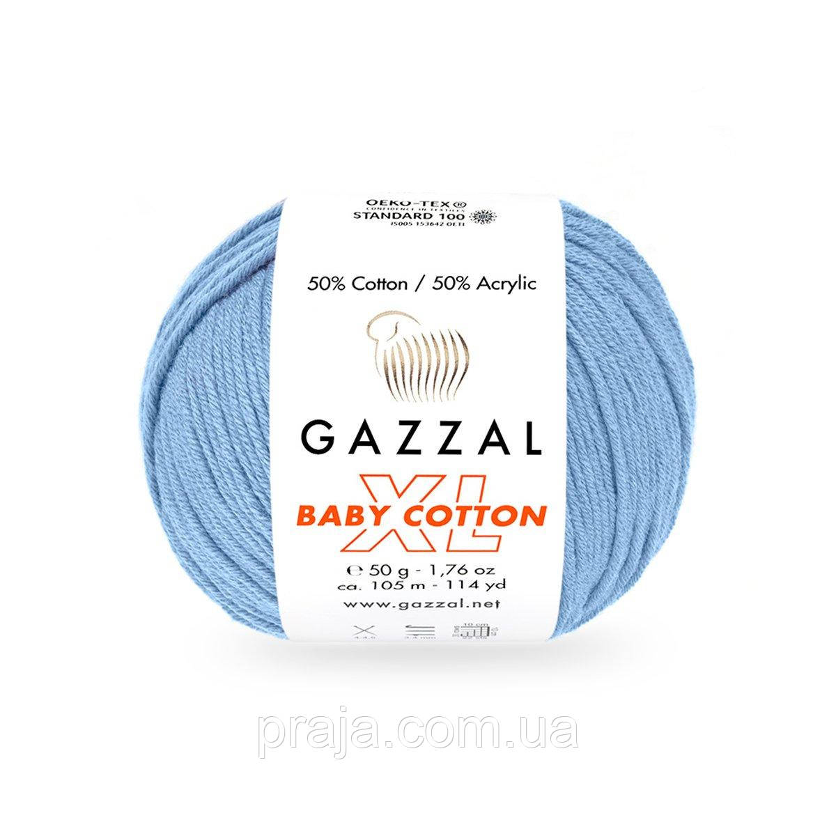 Gazzal Baby cotton XL — 3423 блакитний