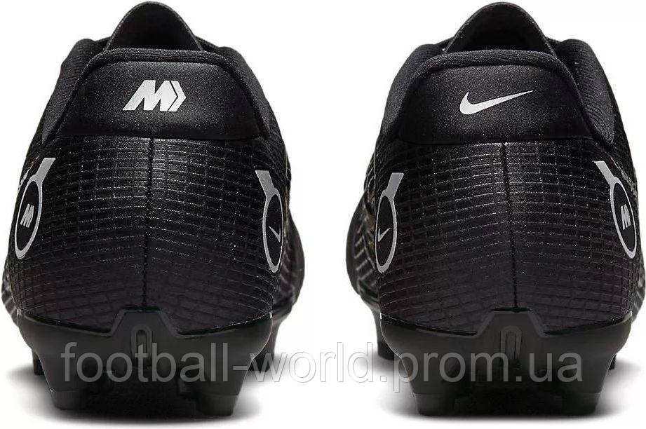Бутсы детские Nike MERCURIAL VAPOR 14 ACADEMY FG/MG черные DJ2856-007 - фото 6 - id-p1633419315