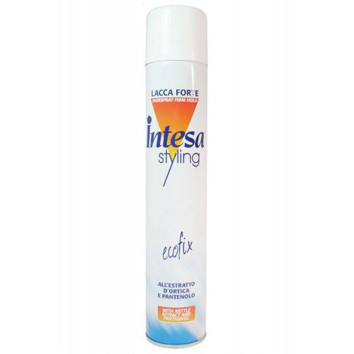 

Интеса лак для волос сильной фиксации Intesa Styling Strong Hold Hairspay 500мл Синий