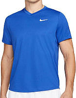 Футболка для тенниса Nike DF VCTRY TOP синяя CV2982-480