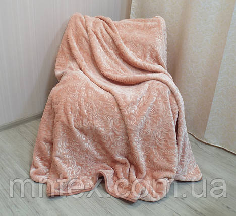 Плед - покрывало микрофибра, Элит, Расцветки в ассортименте, 210*240 см, фото 2