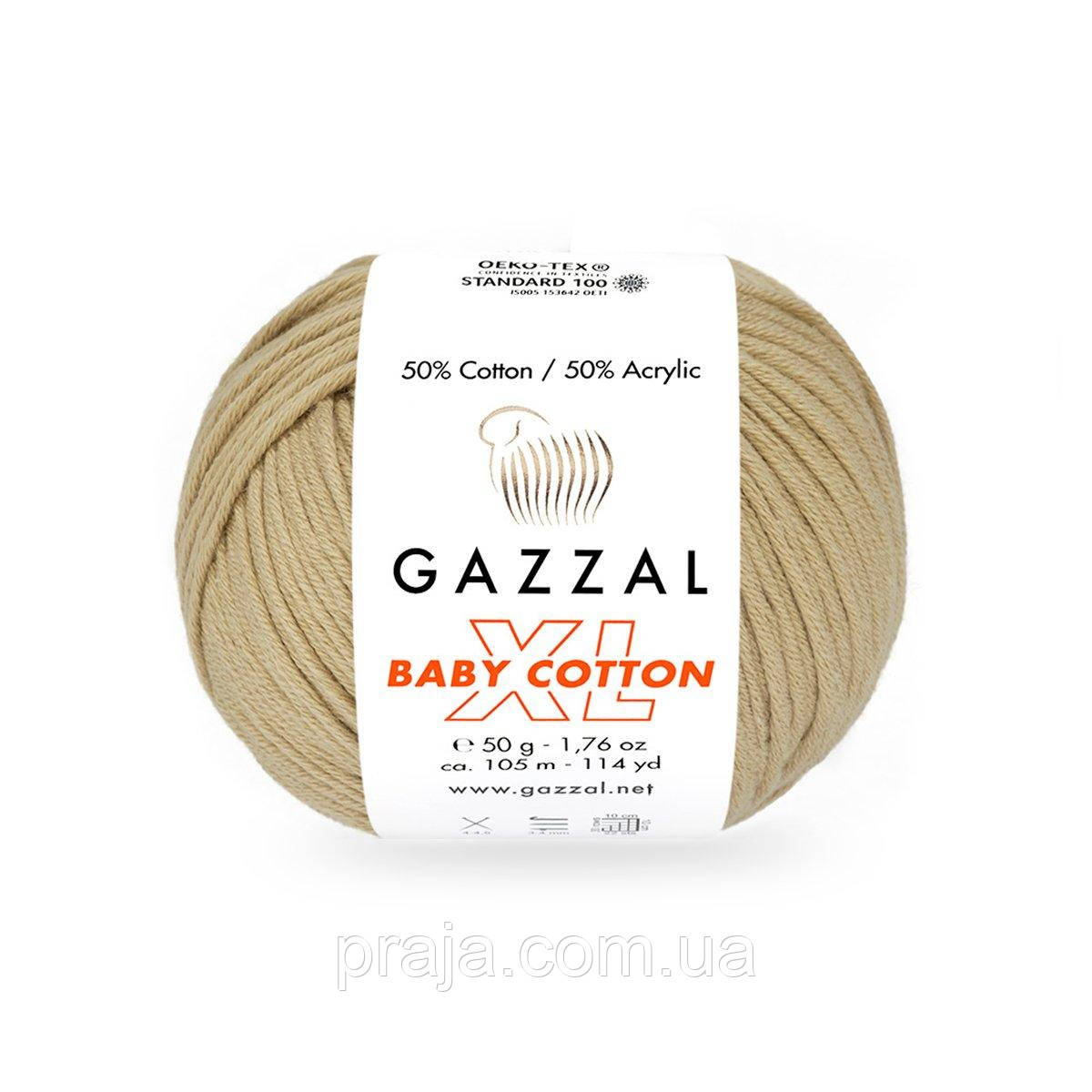 Gazzal Baby cotton XL - 3424 беж