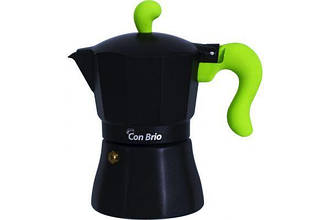 Гейзерна кавоварка Con Brio 6609-СВ зелень (450 мл)