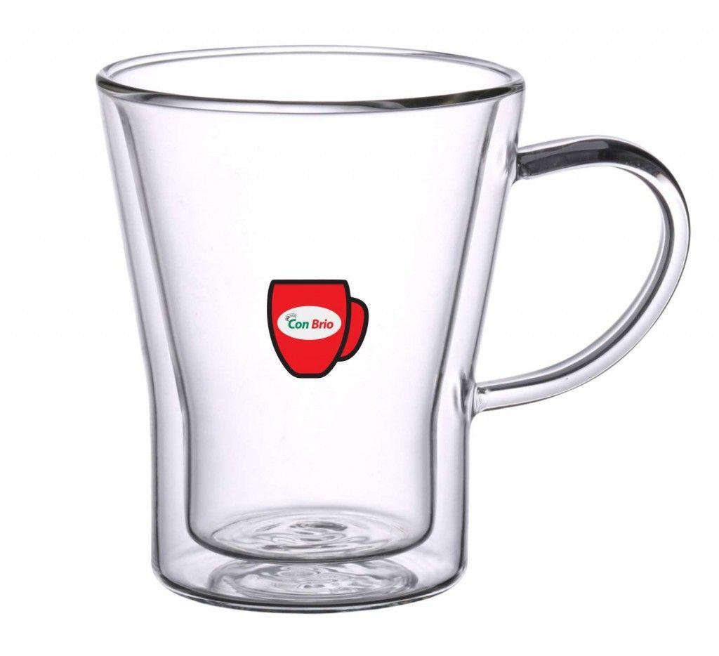 Чашка з подвійними стінками Con Brio 8535-CB (350 мл, 1 шт.)