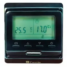 Терморегулятор програмований Castle М 6.716 Black
