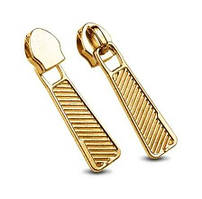 Бігунок для блискавки Спіраль Тип 7 Зебра