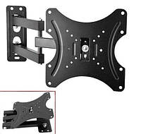 Кронштейн для телевізора з поворотом нахилом (розмір 14"-42") і максимальним навантаженням 35кг HDL-117B