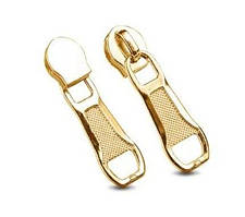 Бігунок для блискавки Спіраль Тип 7 Зебра