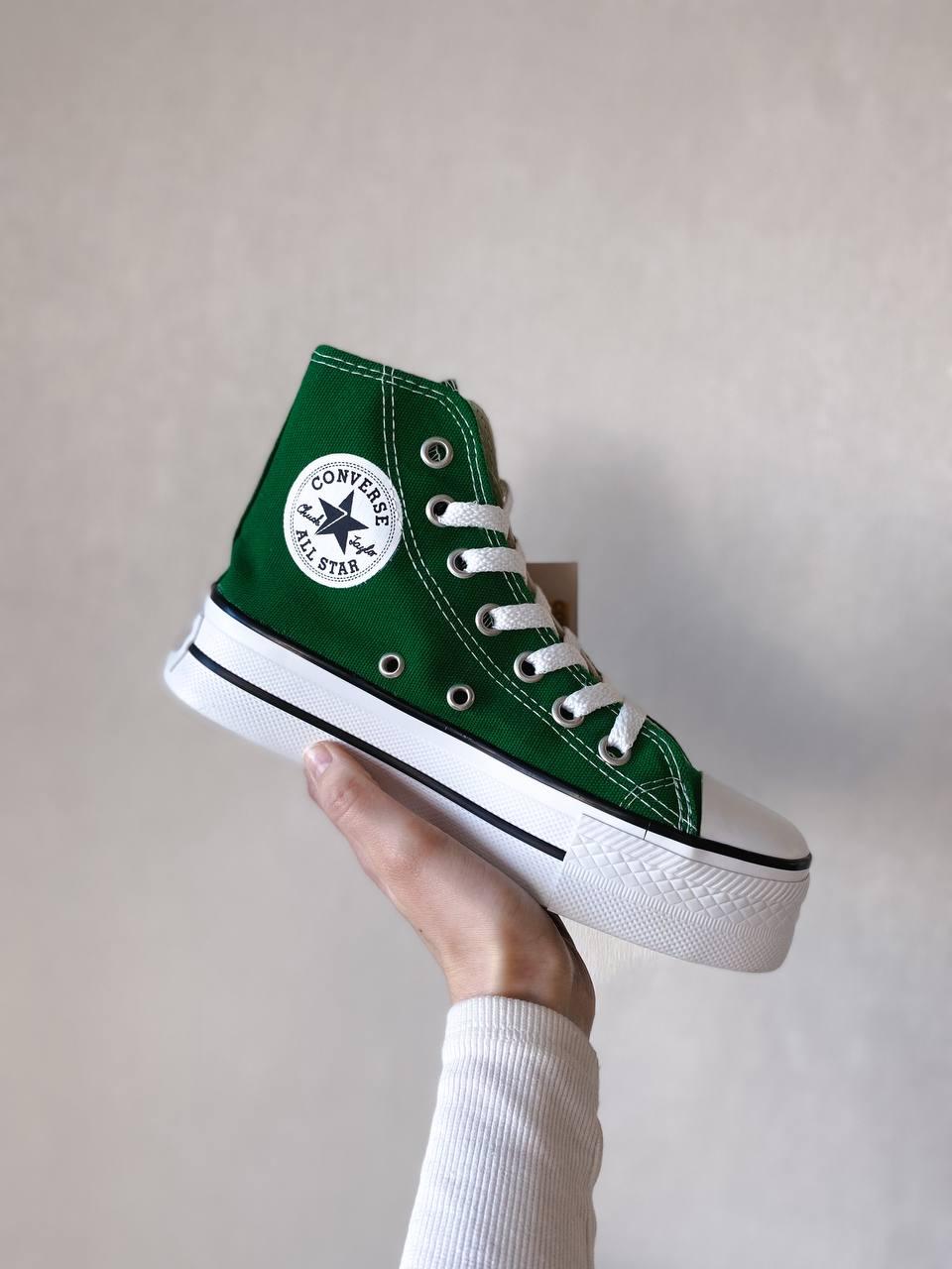 Жіночі кеди Converse Chuck Taylor All Star Lift Green ALL08297, фото 1