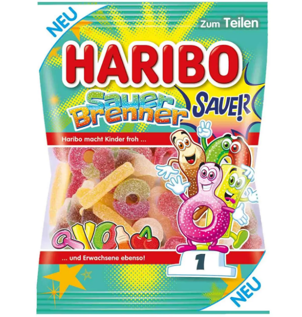 Желейки Haribo Sauer Brenner 175 г.