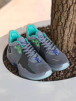 Чоловічі кросівки Nike Paul George 5 Wolf Grey Green Orange Black CW3143-930