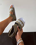 Жіночі сандалії Adidas Adelitte Sandals Olive ALL06751, фото 8