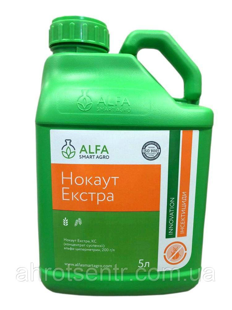 Инсектицид Нокаут Экстра 5 л Alfa Smart Agro Альфа Смарт Агро Украина - фото 1 - id-p1325624187
