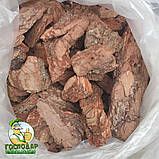 Кора соснова великої та середньої фракції розфасована у мішках 50л. для ландшафтного дизайну, фото 5