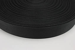 ТЕСЬМА РЕМ'ЯНА (Тесьма сумкова.) ширина 3см, колір чорний
