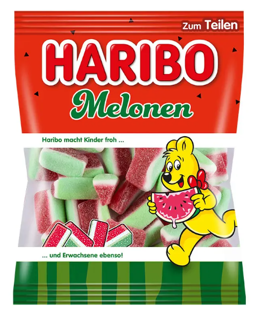 Желейки Haribo Wasser Melonen 175 г., фото 1