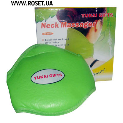 Вибрационный массажер-повязка для шеи - Neck Massager YG-8801 - фото 1 - id-p265064156
