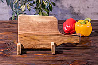 Разделочная деревянная кухонная доска «Колун» с гравировкой на подарок маме/жене/подруге
