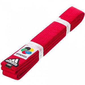 Пояс для карате серії ELITE WKF | червоний ADIDAS ADIB240WKF