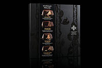 Цукерки подарункові ручної роботи «Praline» Чорний шоколад у наборі 16 шт