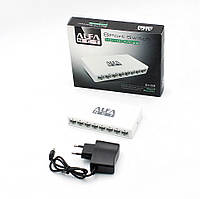 Сетевой коммутатор свитч 8 портов для интернета Switch Alfa RJ45 100 Мбит 810B