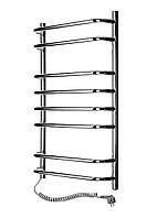 Полотенцесушитель электрический нержавейка лесенка Симфония 480х800 левый