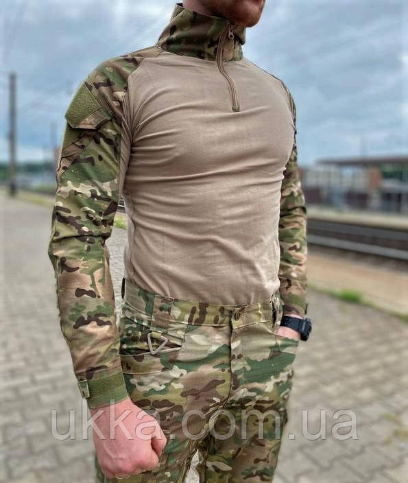 Тактична сорочка камуфляж XXL (54-56) Убакс
