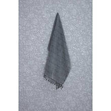 Пляжний рушник Arya Stone Stripe Чорне 90X180 см