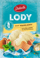 Порошок для приготування морозива Lody smak waniliowy з ванільним смаком, 60 г