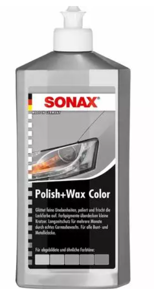 Поліроль для авто сіра SONAX, 250 мл, фото 1
