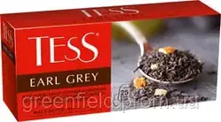 Чай Tess чорний Earl Grey 25 пакетиків