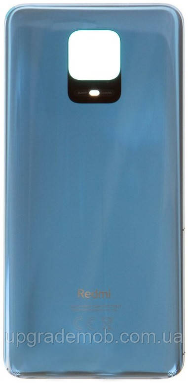 Задня кришка Xiaomi Redmi Note 9 Pro/Redmi Note 9 Pro Max 64MP сіра Interstellar Gray