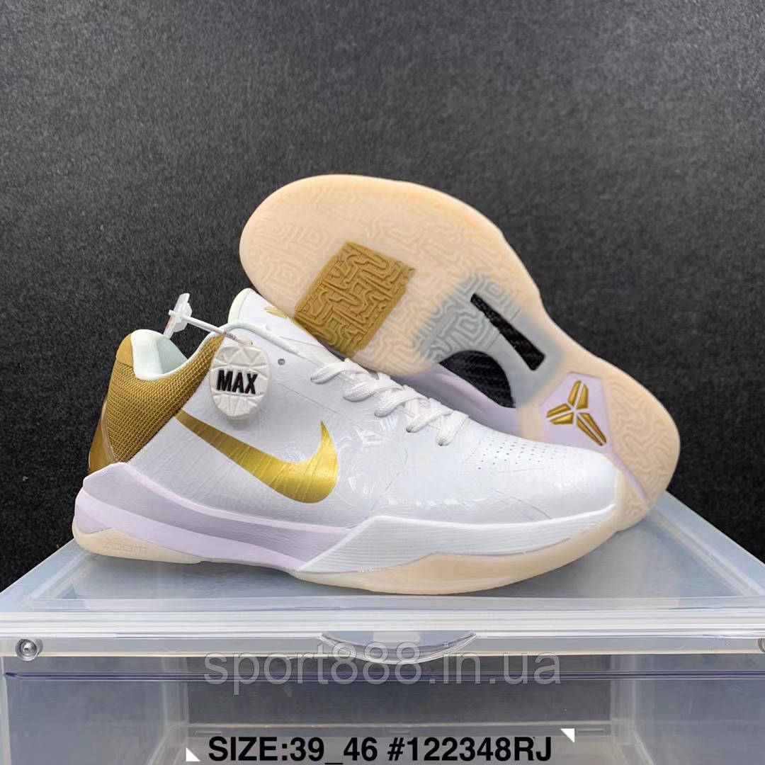 Eur39-46 Кобі 6 NIKE Zoom Kobe V Big Stage Home Кобаті 5 білі чоловічі баскетбольні кросівки