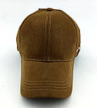 Кепка бейсболка чоловіча Atrics 54-58 розмір котонова низька посадка хакі (ББ173), фото 2