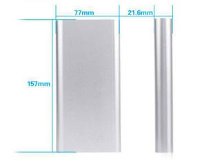 Зовнішній акумулятор Power bank 20800 NN батарея (мікс кольорів), фото 3