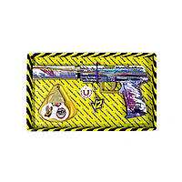 Гумкостріл "USP GENESIS" із STANDOFF 2, дерев'яний іграшковий пістолет