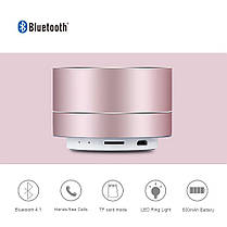 Портативна bluetooth MP3 колонка Kunodi A2 Bluetooth 4.1 Rose Red, фото 4