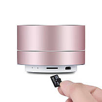 Портативна bluetooth MP3 колонка Kunodi A2 Bluetooth 4.1 Rose Red, фото 5