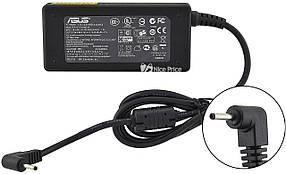 Блок живлення для ноутбука Asus (19 V 2.1 A 40 W) 2.5x0.7 мм + кабель живлення (2095)